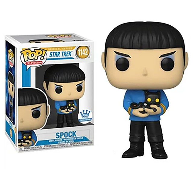 Funko Pop Star Trek Spock Limited Edition #1142 Vinyl Action Figure Toys  Collectible Dolls Kids Gifts